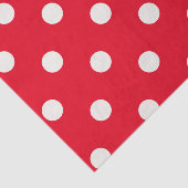 ビッグ水玉模様クリスマスホリデーティッシュペーパー 薄葉紙 (詳細)