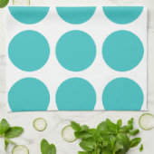 ビッグ水玉模様タオル キッチンタオル (折り畳み)