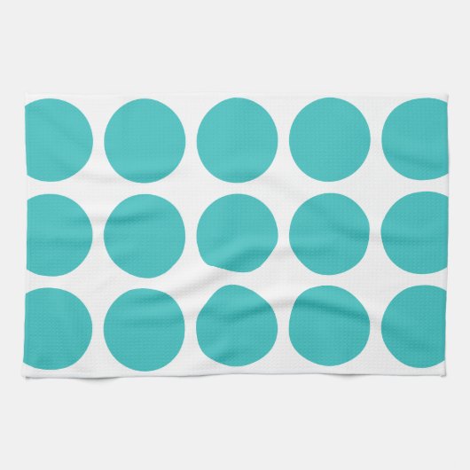 ビッグ水玉模様タオル キッチンタオル (横)