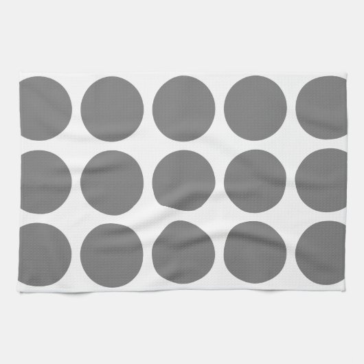 ビッグ水玉模様タオル キッチンタオル (横)