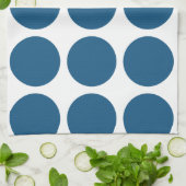 ビッグ水玉模様タオル キッチンタオル (折り畳み)