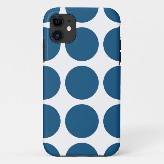ビッグ水玉模様iPhone 5 BTケース Case-Mate iPhoneケース (裏面)