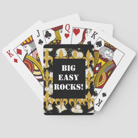 ビッグ簡単ロック！ トランプ (裏面)