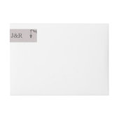 ビッグ簡単結婚のラップのまわりにラベル ラップアラウンドラベル (正面)