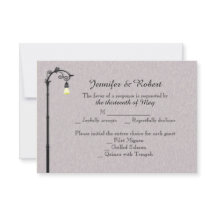 ビッグ簡単結婚の応答カード