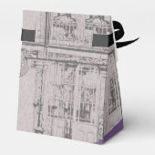 ビッグ簡単結婚式の引き出物箱 フェイバーボックス (裏面サイド)