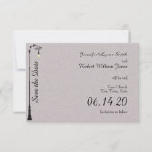 ビッグ簡単結婚式の日付を保存 セーブザデート (正面)