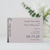 ビッグ簡単結婚式の日付を保存 セーブザデート (スタンド正面)