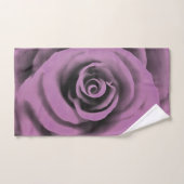 ビッグ芸術的ダークラベンダーバラ バスタオルセット (ハンドタオル)