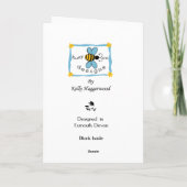 ビッグ誕生日がグリーティングカードを希望 カード (裏面)