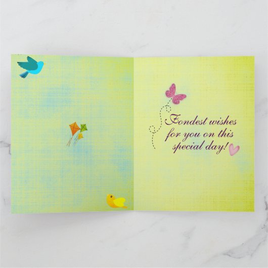 ビッグ誕生日 カード (内部)