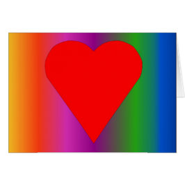 ビッグ赤いハート