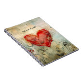 ビッグ赤いハート ノートブック (右側)