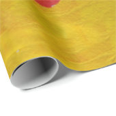 ビッグ赤いハート ラッピングペーパー (ロールコーナー)