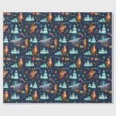 ビッグ足とエイリアン奪取 ラッピングペーパー (フラット)