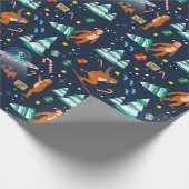 ビッグ足とエイリアン奪取 ラッピングペーパー (角)