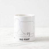 ビッグ足マグ コーヒーマグカップ (中央)