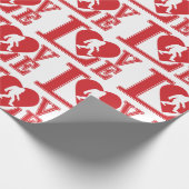 ビッグ足ラブ ラッピングペーパー (角)