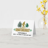 ビッグ足 カード (黄色い花)