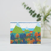 ビッグ足 ポストカード (スタンド正面)