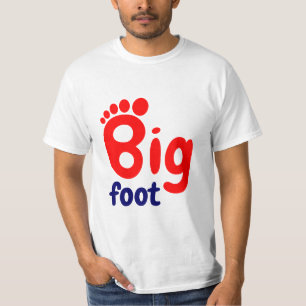 ビッグ足 Tシャツ