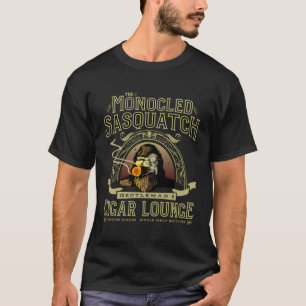 ビッグ足Tシャツザモノクレドサスカッチシガールーン Tシャツ