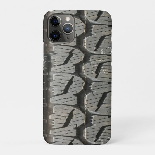ビッグ車のカー古いタイヤブラックロードトリップ Case-Mate iPhoneケース (裏)
