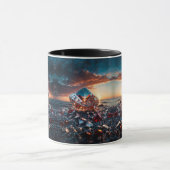 ビッグ輝くダイヤモンド マグカップ (中央)