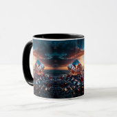 ビッグ輝くダイヤモンド マグカップ (正面左)