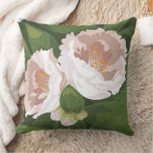 ビッグ開花カメリアチャーム クッション (ブランケット)