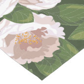 ビッグ開花カメリアチャーム ショートテーブルランナー (コーナー)