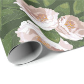 ビッグ開花カメリアチャーム ラッピングペーパー (ロールコーナー)