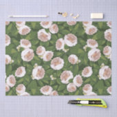 ビッグ開花カメリアチャーム 薄葉紙 (クラフト)