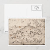 ビッグ食べフィッシュリトルフィッシュ ポストカード (正面/裏面)