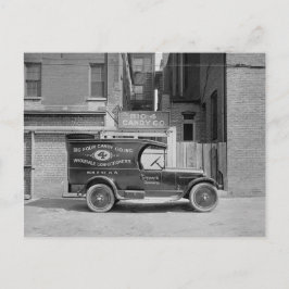 ビッグ4キャンディ株式会社トラック ポストカード