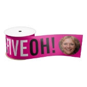 ビッグ5ああ！ 3枚ピンクの誕生日 サテンリボン (リール)