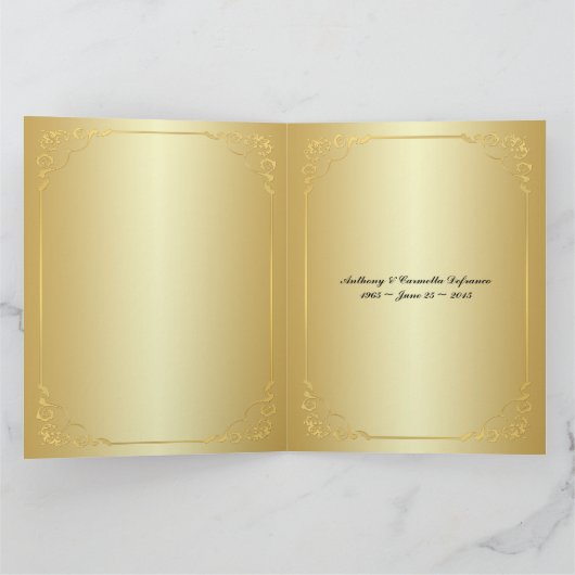 ビッグ50周年記念写真ゲストサインカード カード (内部)