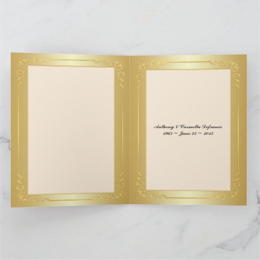 ビッグ50周年記念写真ゲストサインカード カード (内部)