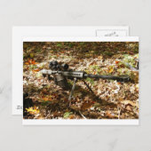 ビッグ50 Cal。ガン ポストカード (正面/裏面)