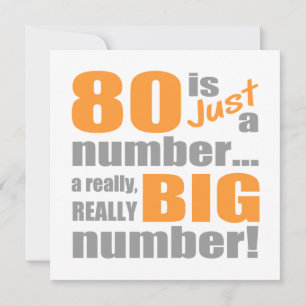 ビッグ80誕生日 カード