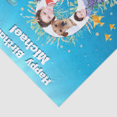 ビッグ8th Under The Sea誕生日写真コラージュ 薄葉紙 (詳細)