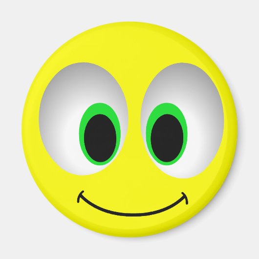 ビッグ・アイズ顔 マグネット (正面)