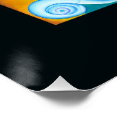 「ビッグ・アイランドのビジョン」光沢のあるポスター ポスター (コーナー)