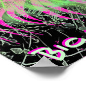 ビッグ・アイランド・ハワイ・アートポスター ポスター (角)