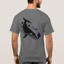 ビッグ・アイランド – ハワイ・パープル諸島ハンバック Tシャツ