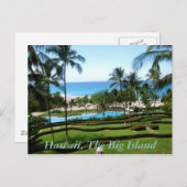 ビッグ・アイランド・ハワイ ポストカード (正面/裏面)
