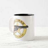 ビッグ・アイロン ツートーンマグカップ (正面左)