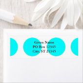 ビッグ・アクア・ドット ラベル (インサイチュ)