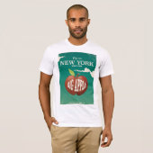 ビッグ・アップルを訪ねて - ニューヨーク Tシャツ (正面フル)