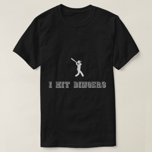 ビッグ・アルIがDingers Tシャツをヒット Tシャツ (デザイン正面)